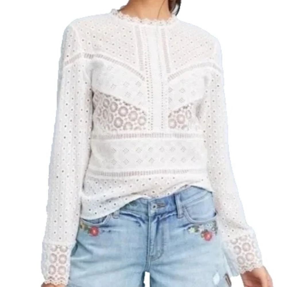 James Coviello Burnham Lace Top